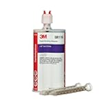 3M Panel Bonding Adhesive, 08116, OEM Recommended, Two-Part Epoxy, 200 ml/6.75 fl oz Cartridge , Black