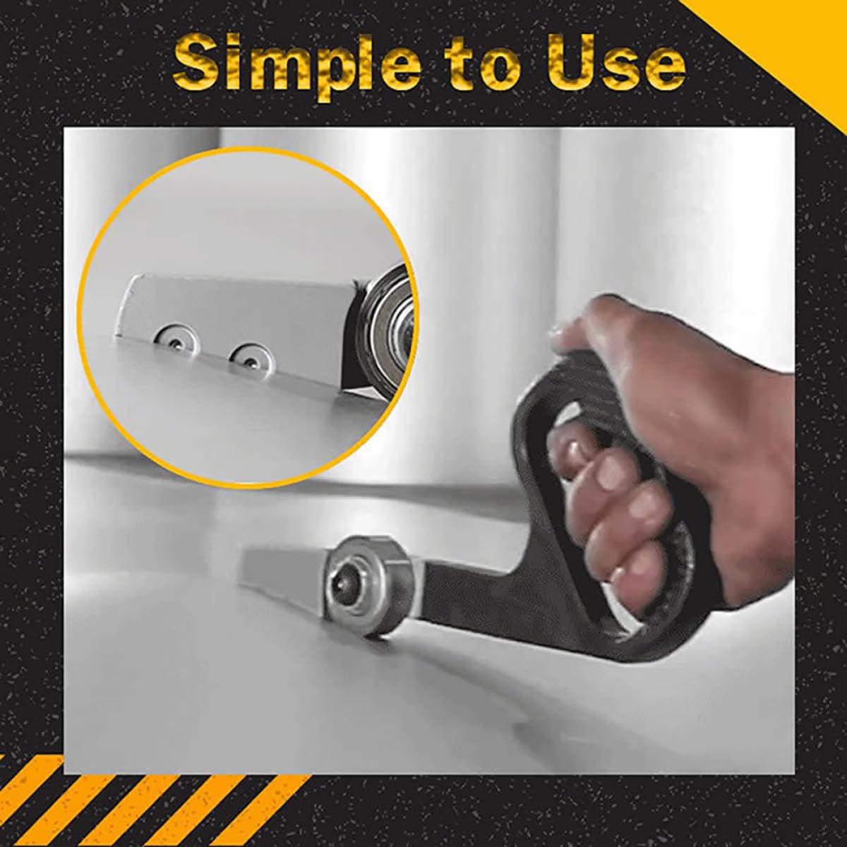 Cortador de Placas de Pvc Portátil de Acero Negro Antideslizante