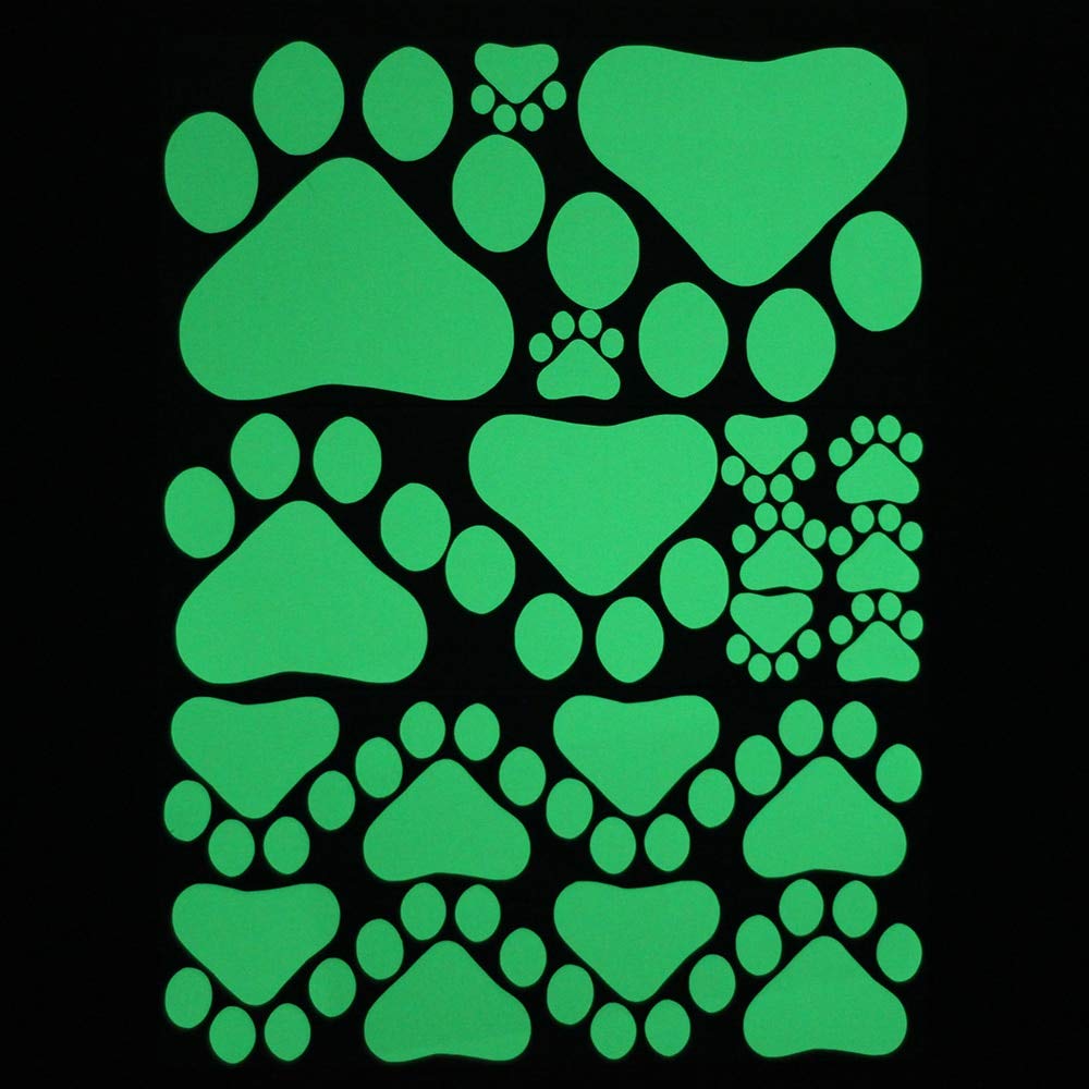 Funny Dog Cat Paw Print Wall Decals - FREE SHIPPING -8