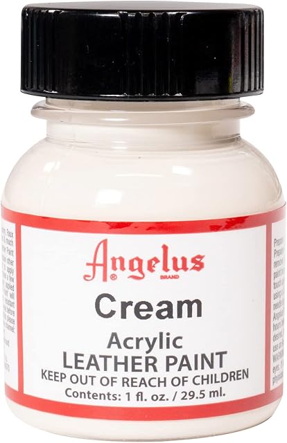 Angelus Leather Paint 1 Oz Cream