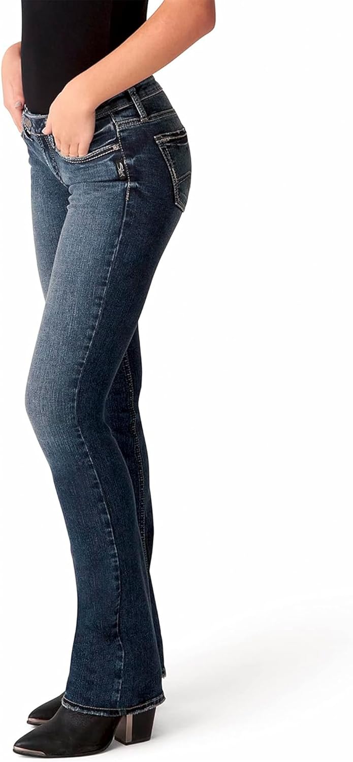 Silver Jeans Co. Women’s Tuesday Low Rise Slim Bootcut Jeans