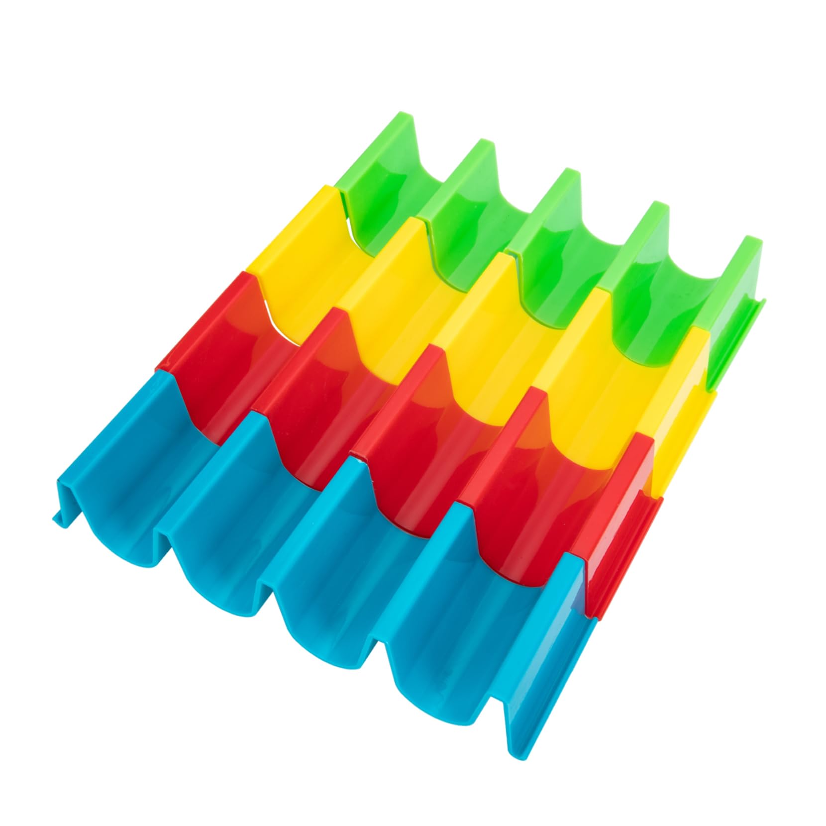 Garneck Mexican Pancake Holder Stand Taco Rack Holder 4pcs Plastic Taco Holders for Baking Easy to Clean Suitable for Home Restaurant