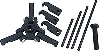 Vista 4 de Kit extractor de polea de amortiguador de equilibrador armónico compatible con Ford, GM, Chrysler, Cadillac, Chevy Trucks, Mitsubishi, con extractor