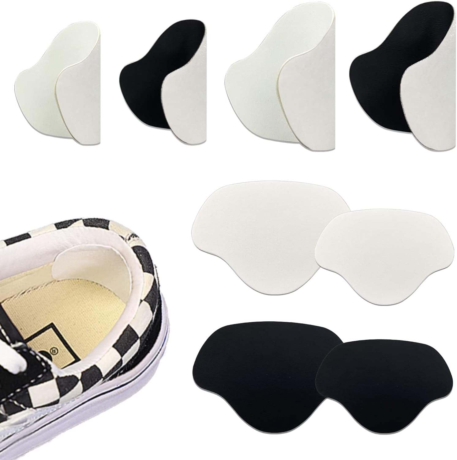 Shoe Heel Repair Patch, SelfAdhesive Sneaker Hole Repair Leather Patch