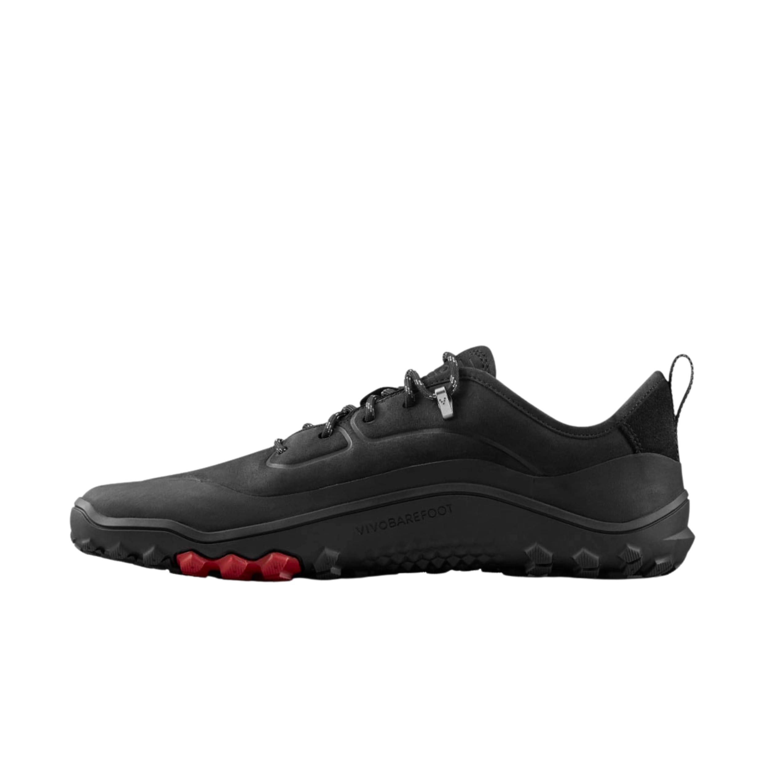 Vivobarefoot Tracker Leather Low Mens Barefoot Hiking | Waterproof, Lightweight & Puncture Resistant | All Weather & Terrains | Wide Fit Grounding Shoes | Bracken