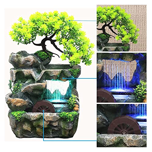 Cascade d'intérieur zen pour décoration de maison et bureau