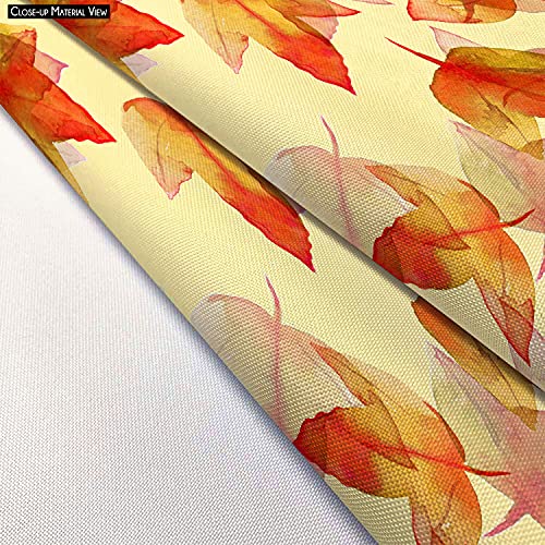 Image of ArtzFolio Autumn Leaves D3 | Reusable Sack Bag | Bag for Gym, Storage, Vegetable & Travel