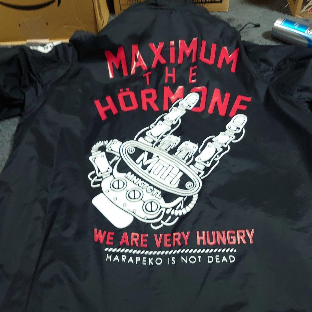 Amazon.co.jp: マキシマムザホルモン ナイロンパーカー ナイロン  