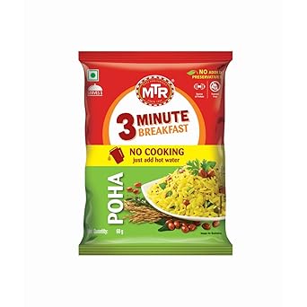 MTR 3 Mins Breakfast Poha Pouch 60 Gram - image, photos