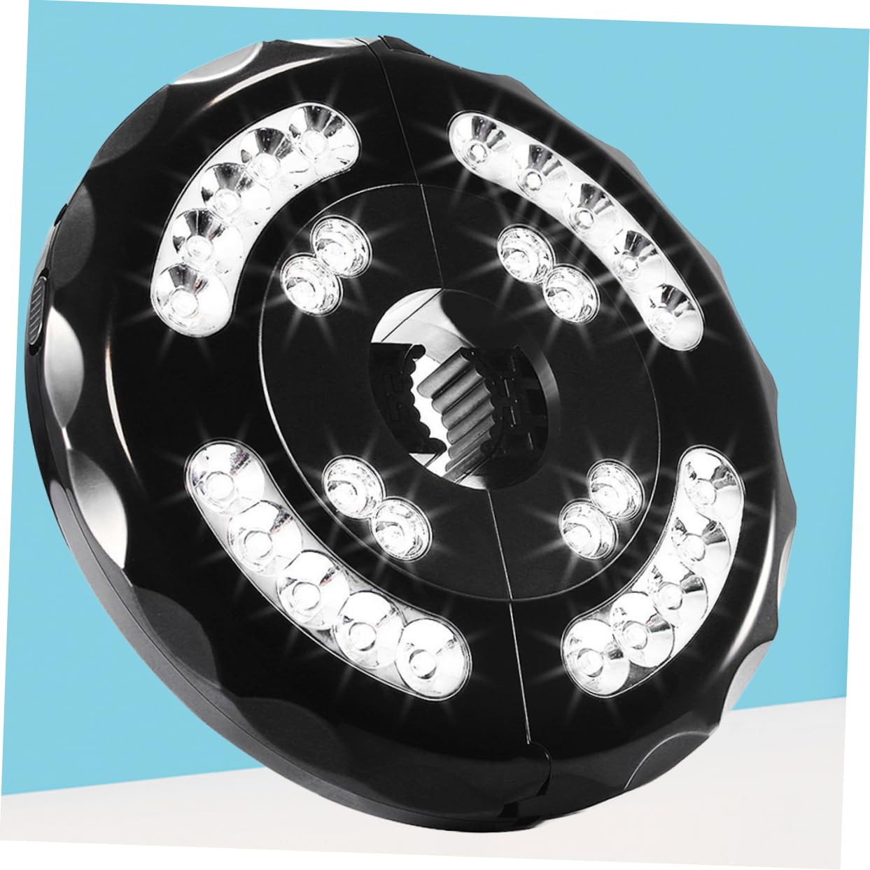 Veemoon Luces de Sombrilla para Patio con 3 Modos Inalámbricas 28 Led para Tienda de Campaña Luz para Acampar al Aire para Fogatas Barbacoas Color