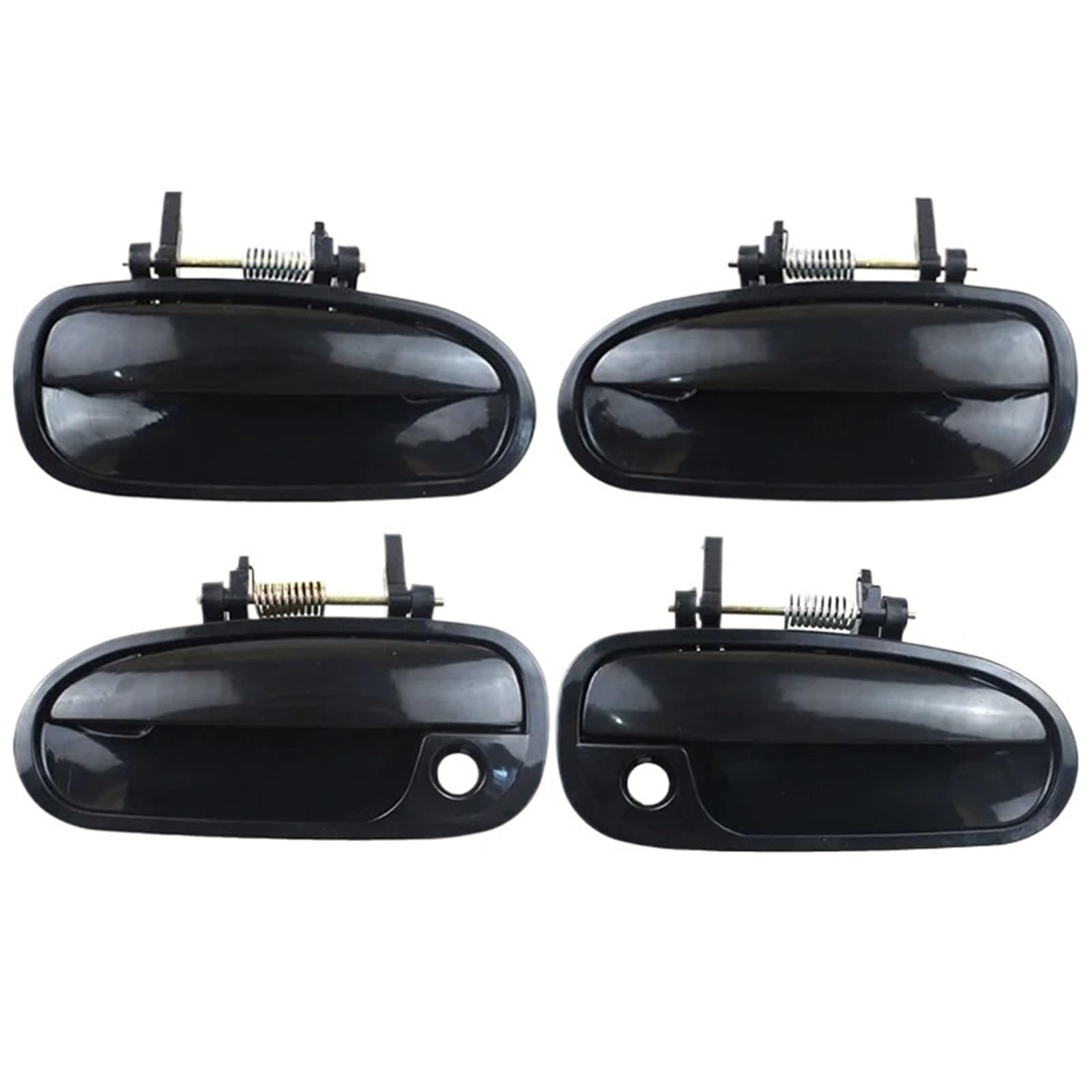 DUHNXUJ Car Door Handle for Civic EK3 1996-2000 4PCS Car Outside Exterior Door Handle