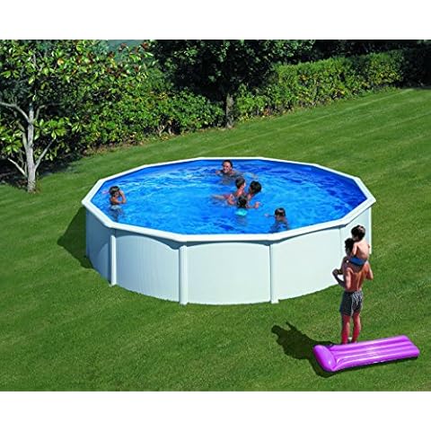 Piscina Elevada Redonda Gre Fidji Cover