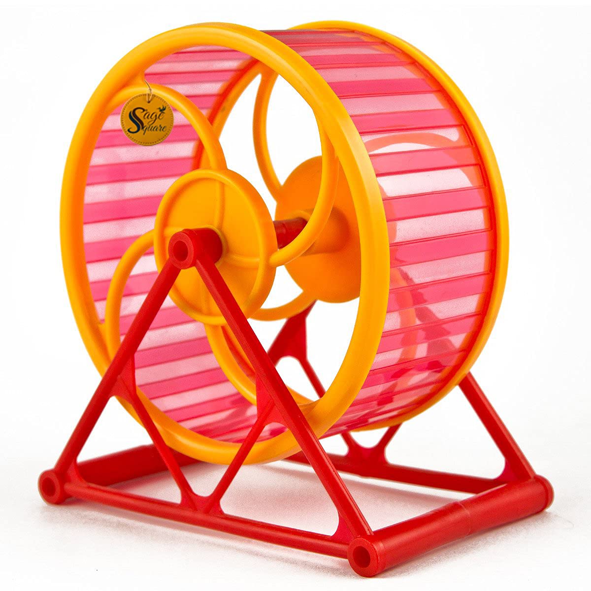 Sage Square 12.5 cm Jumbo Running Cum Jogging Cum Exercise Wheel for Hamster/Dwarf/Gerbil/Mice/Mouse (B079TX33WG) Amazon Price History, Amazon Price Tracker