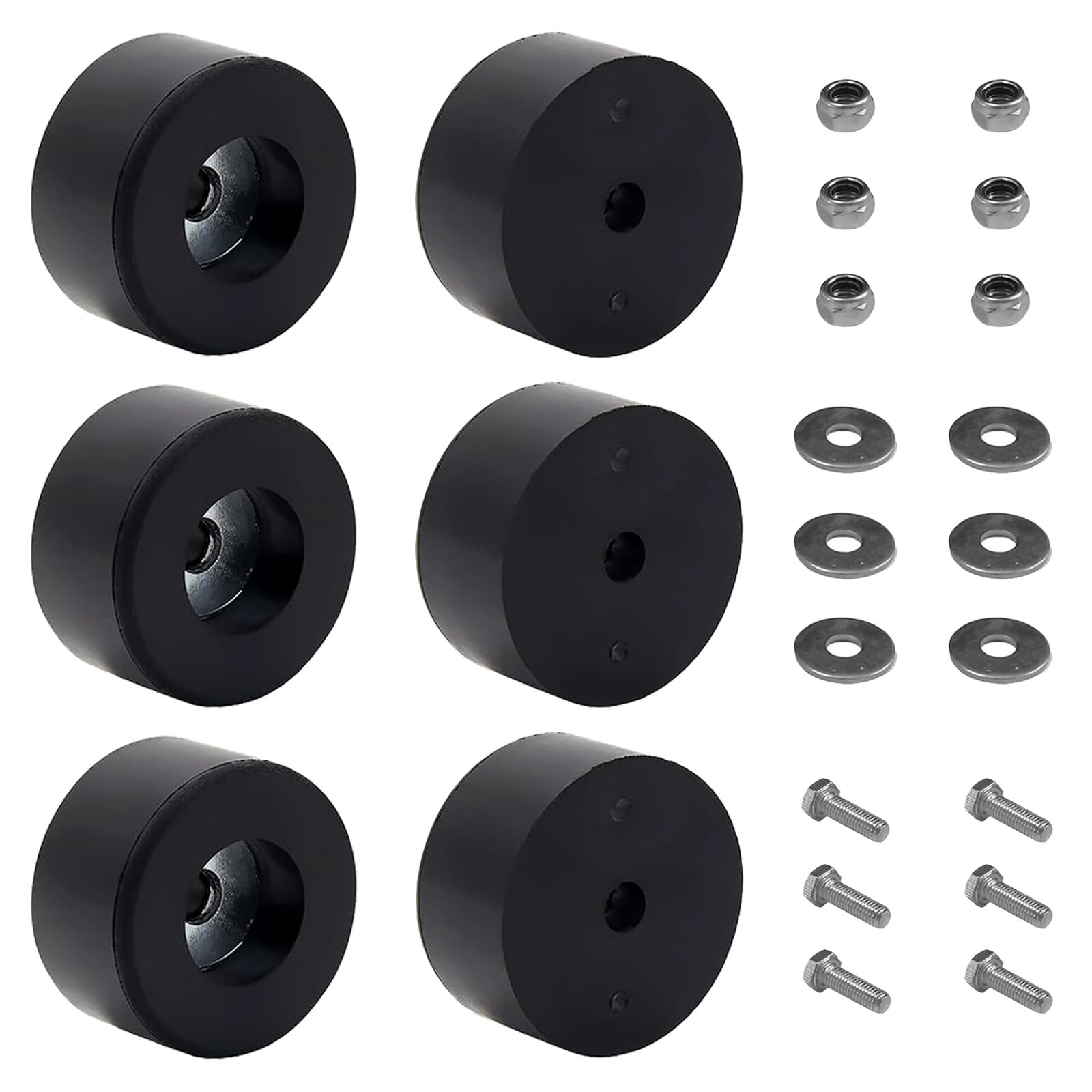 Anti Vibration Rubber Feet - Reduce Noise & Protect Equipment -10