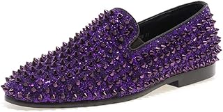 mens plum loafers