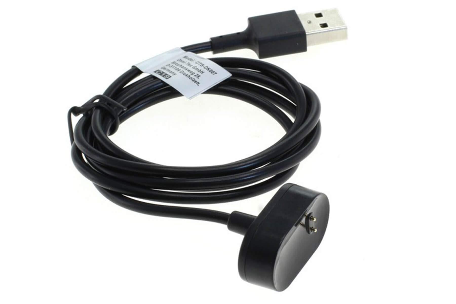 Caricatore USB-C Per Fitbit Inspire 3 – Cavo In Nylon Intrecciato, Contatti Placcati Oro, Leggero E Da Viaggio