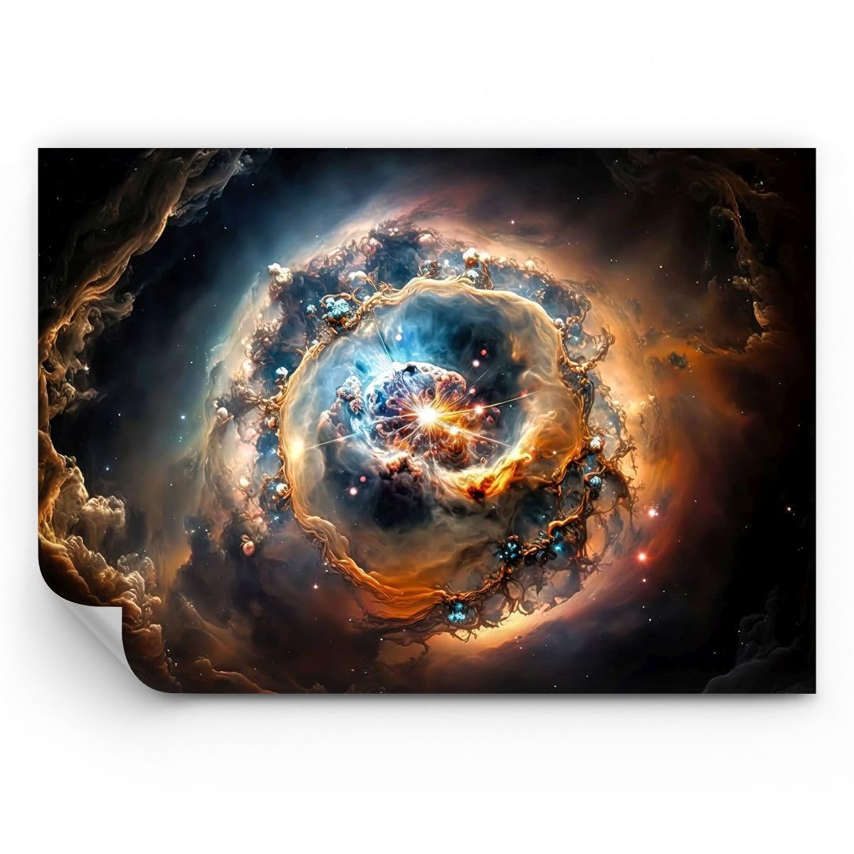 ARTTOR Carta da Parati Vinile in TNT 400x280 cm Spazio - 5808 - WF3