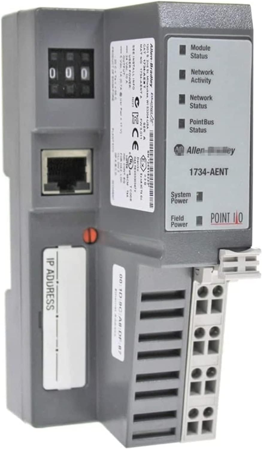 YNPPLGTJC 1734-AENT PLC Module 1734AENT Sealed in Box 1 Year Warranty