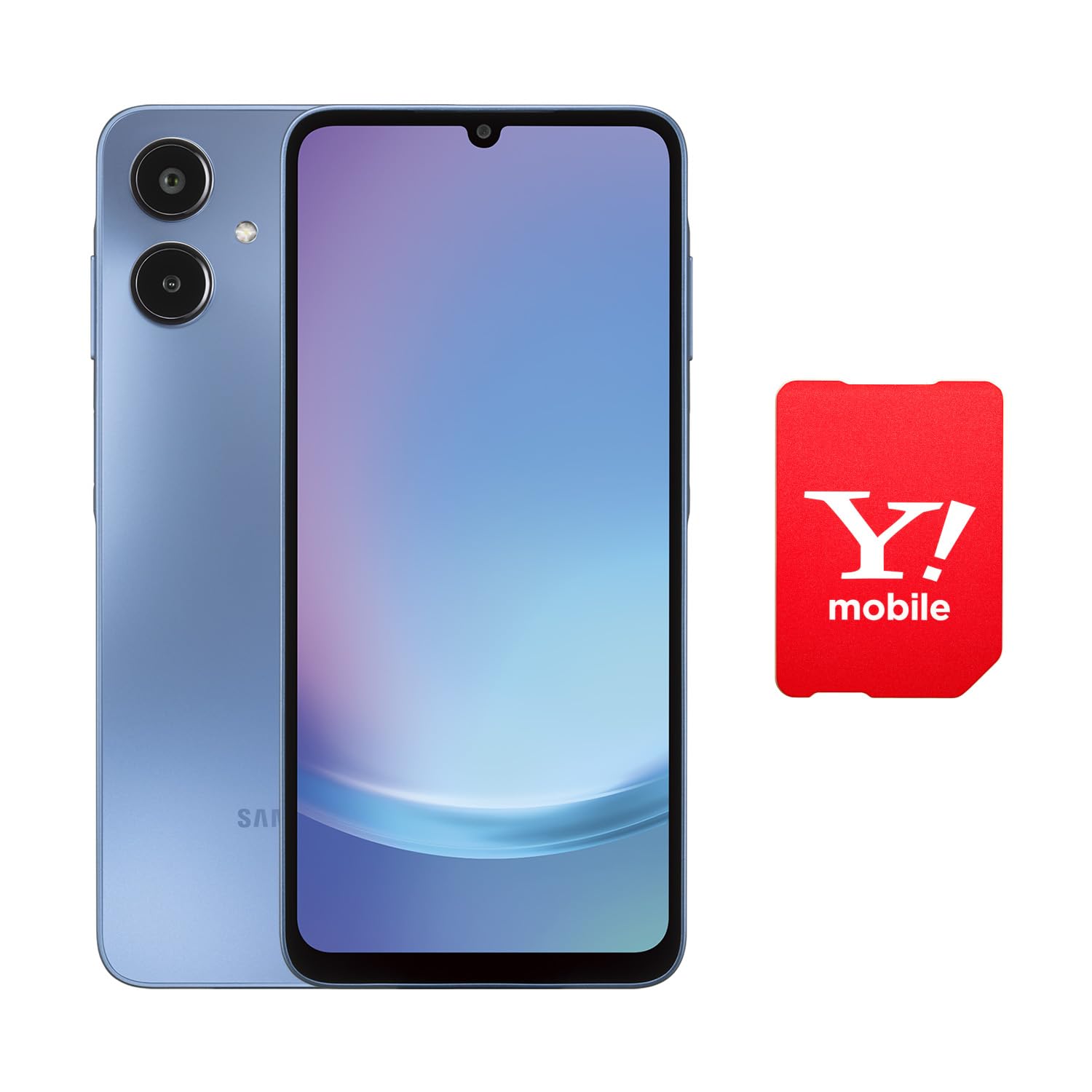 Amazon.co.jp: 【本体一括購入】Y!mobile Galaxy A25 5G ブルー 【MNP 