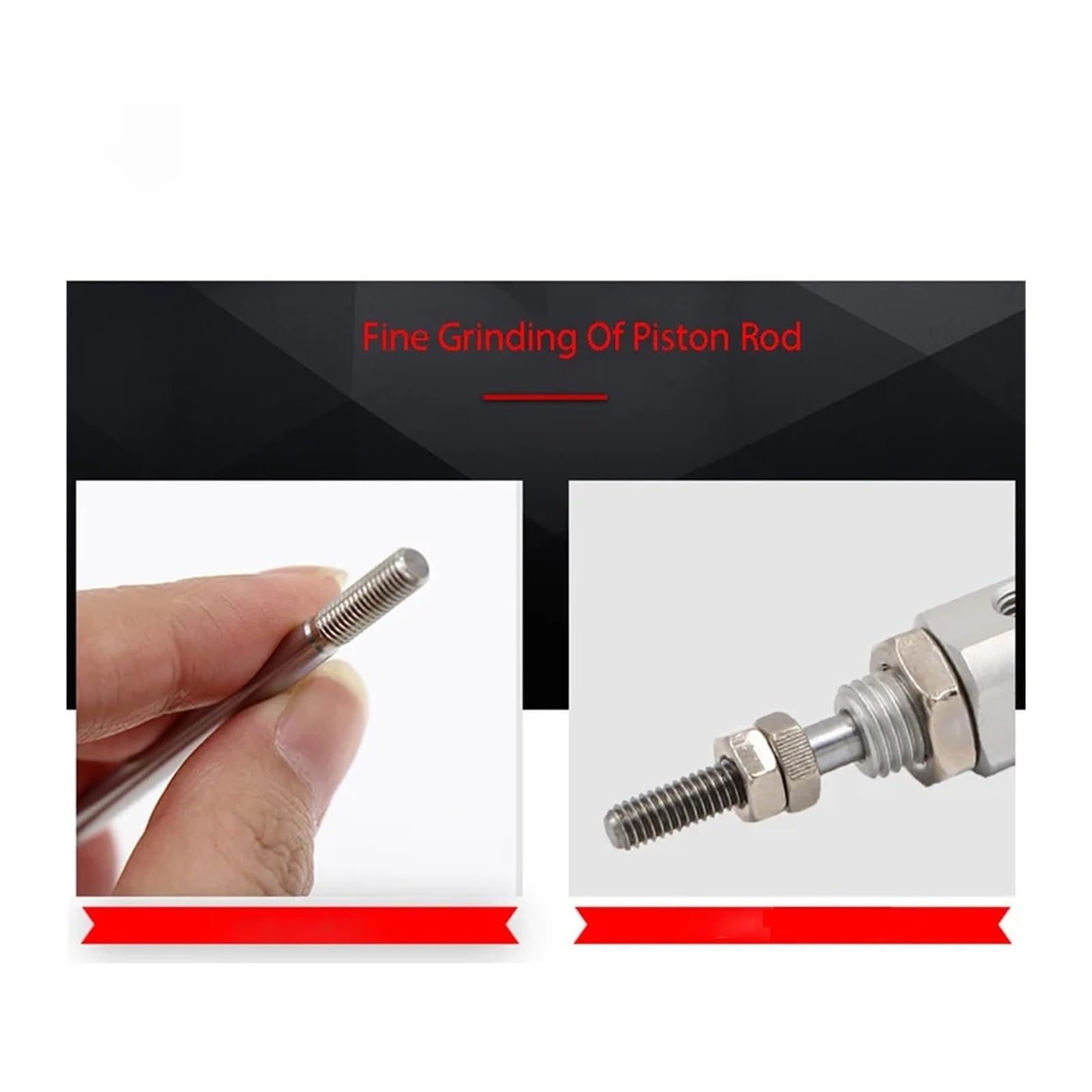 Pneumatyczny cylinder pneumatyczny dwustronnego działania mały typ CDJ2B pojedynczy pręt 10 mm 12 mm 16 mm otwór 20 mm 25 mm 30 mm 150 mm skok CDJ2B16 | Cylinder pneumatyczny (skok 45 mm, otwór 10 mm)