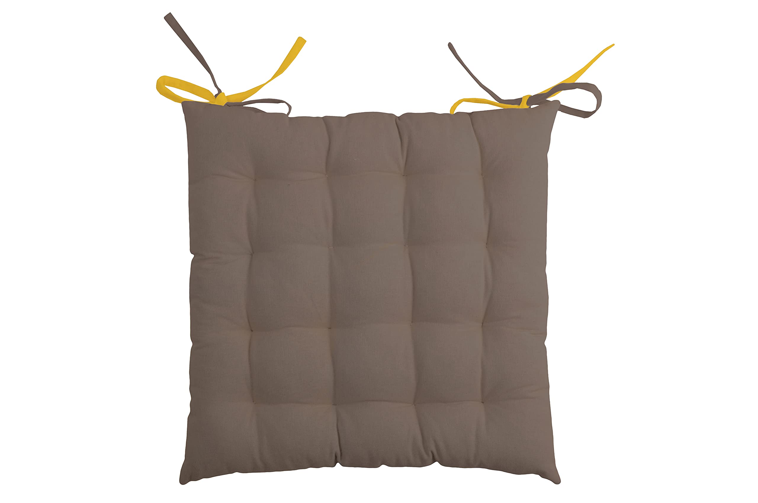 Set di 2 cuscini cotone macramè rosa 40 x 40 cm YANIKLAR