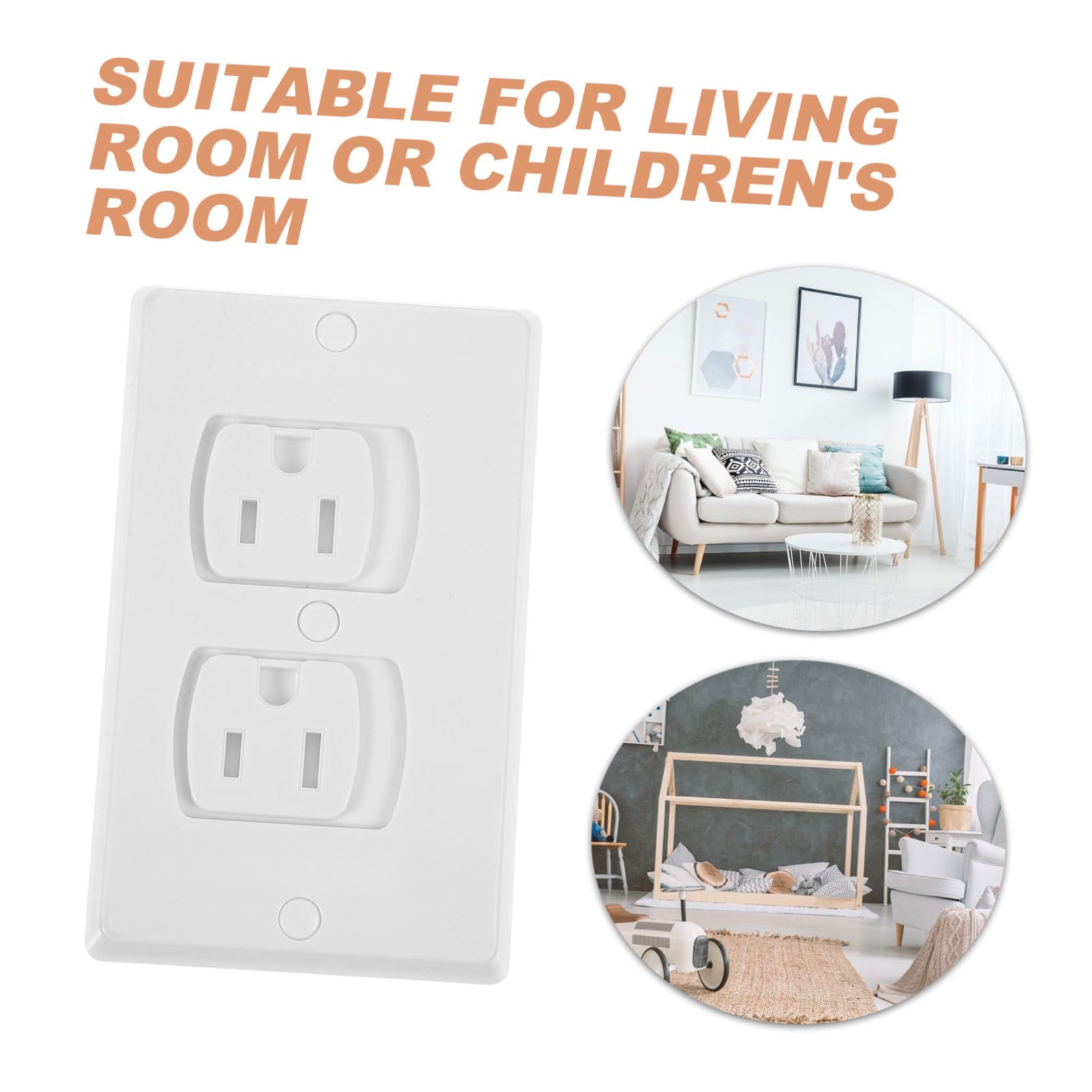 Toyvian 10pezzi Copriprese Elettriche Automatiche Per Per Outlet Con Design Auto-chiusura Protezione Per Domestici