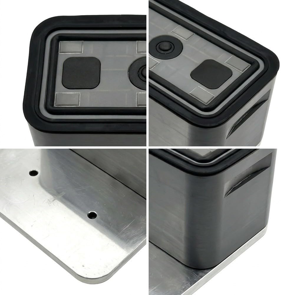 Ventosa de 132 x 75 x 74 mm para fresadora CNC, piezas centrales de