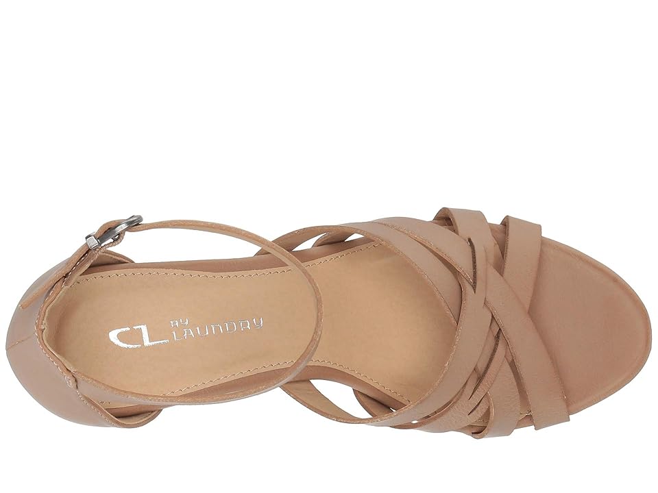 

CL By Laundry Henley (Dark Nude Burnished) Women's Wedge Shoes, Beige
