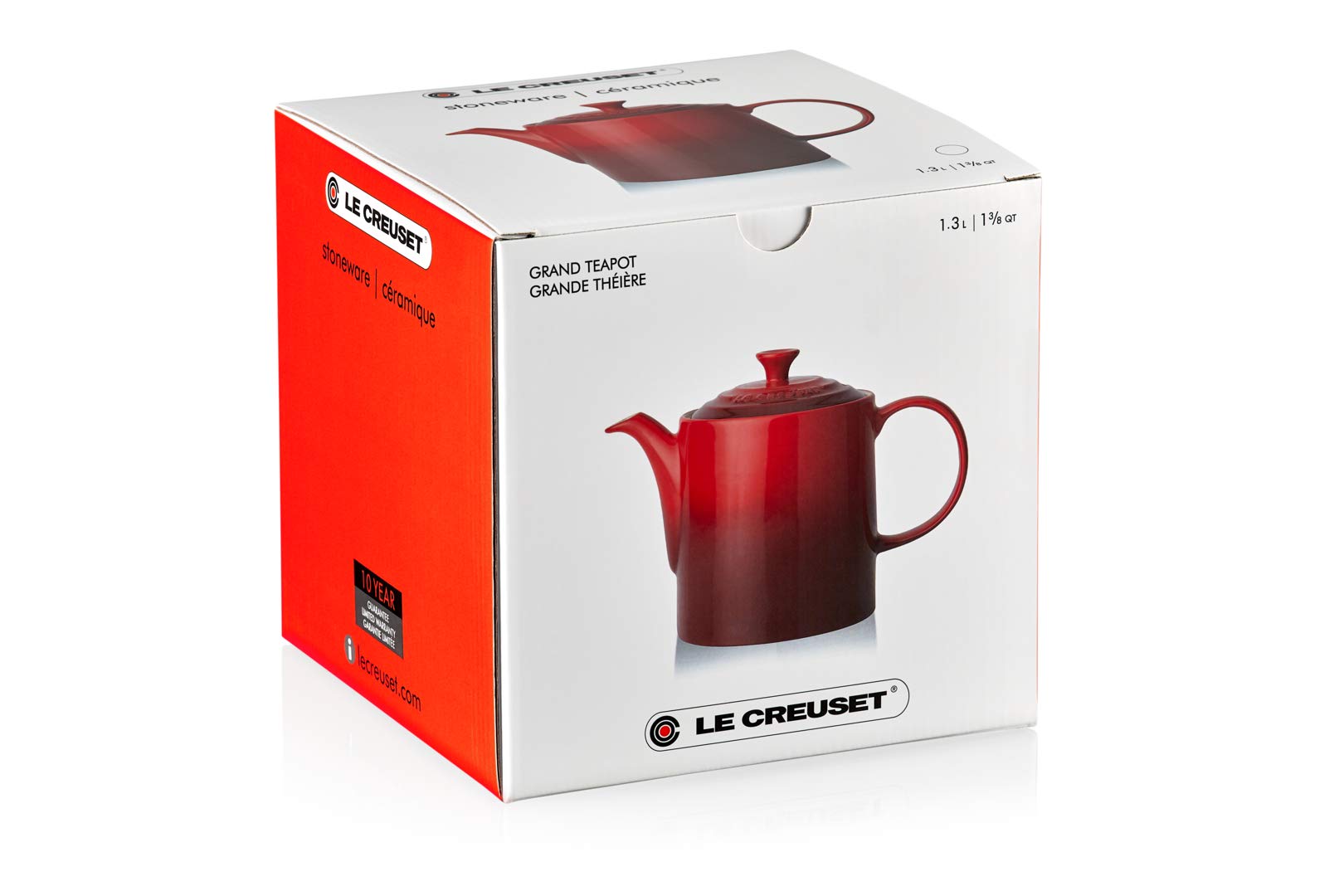 Amazon | Le Creuset ストーンウェア グランドティーポット 1.3 