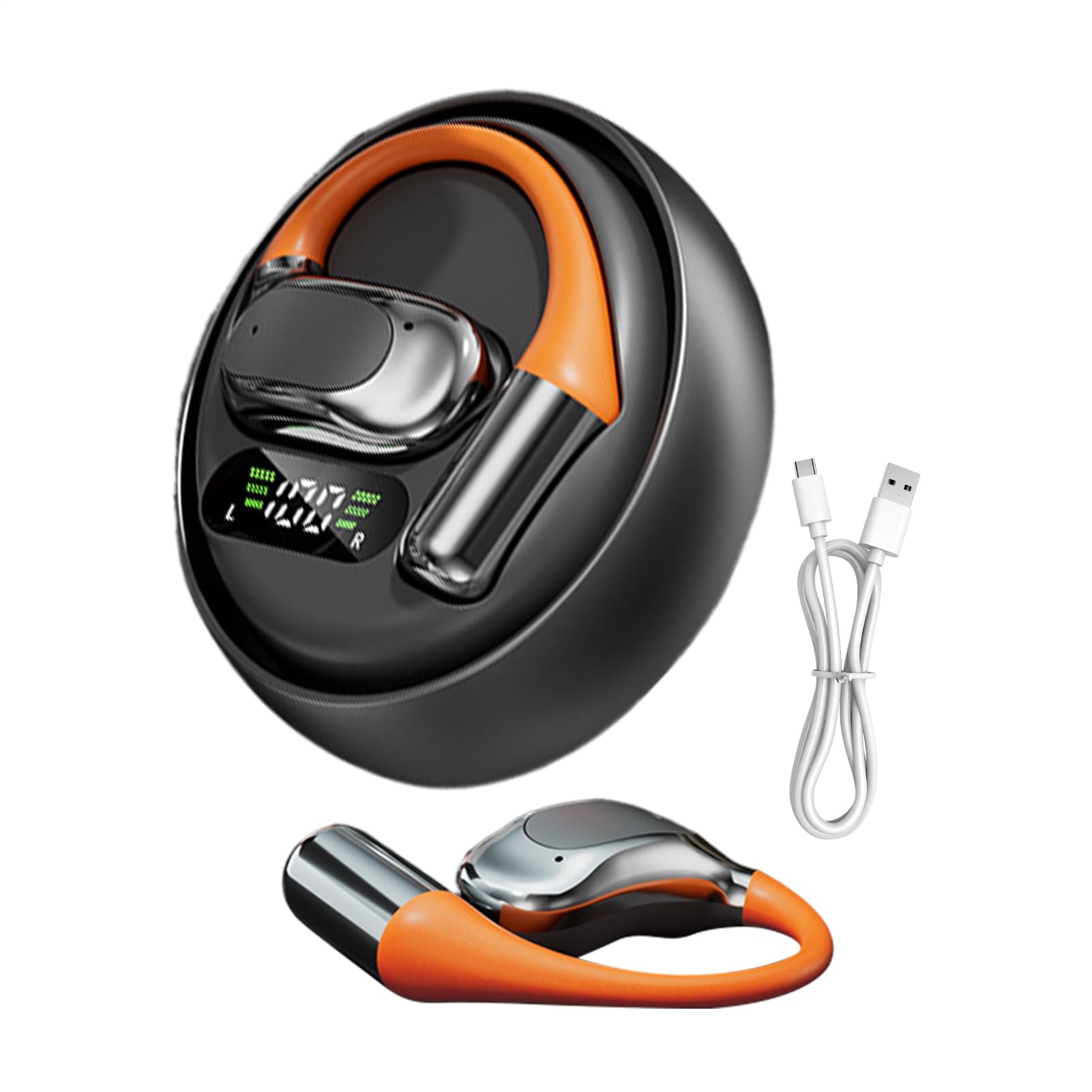 Auricular traducción, traducción de auriculares en real, Earphone traductor inalámbrico, Calidad de sonido de alta fidelidad, auriculares que traducen el lenguaje para reuniones de negocios