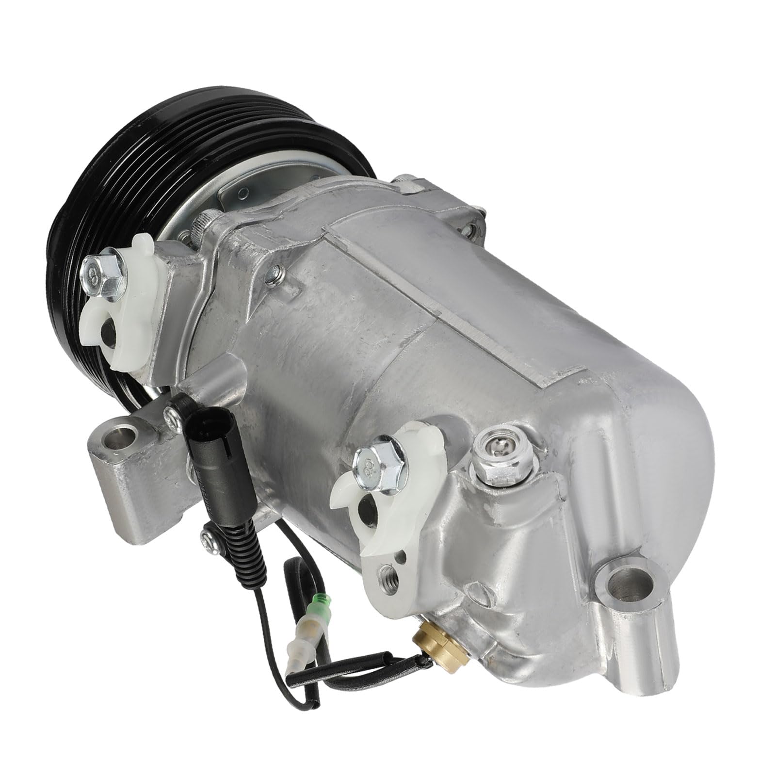 Frankberg Compresor de aire acondicionado Sistemas de aire acondicionado con embrague Compatible con Serie 3 E46 X3 E83 Z3 E36 5 Series E39 Replace# 64526901206incl. aceite premezclado