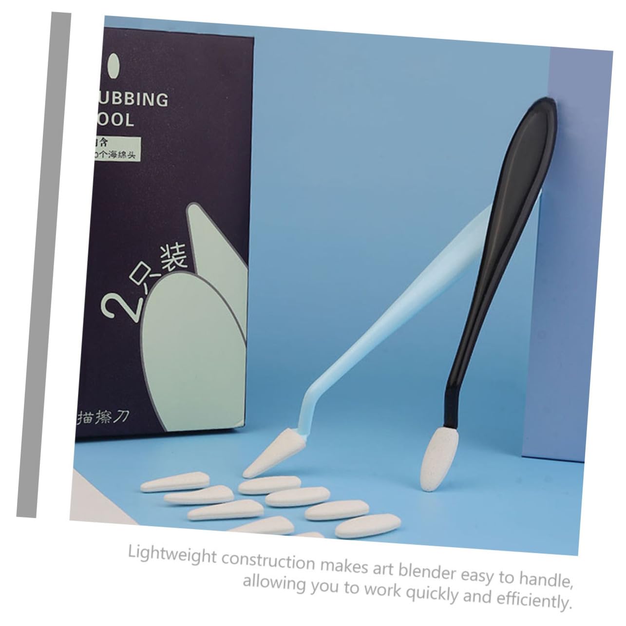 Angoily 2pcs Sketching Eraser Trimmer Pointed Tips Compact Blending Stumps for Artists Professional Drawing Tools for Smudging and Detailing Lightweight and Portable