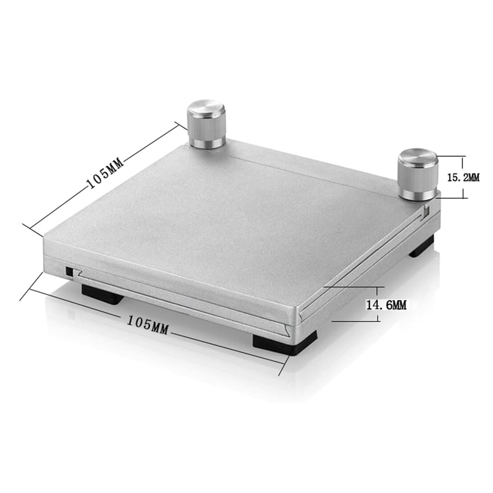 COYEUX Mikroskop-xy-gleitplatte, Präziser Manueller Objekttisch Mit 10 Mm Vertikalem Hub, Xy-verfahrweg 40 Mm, Probenpositionierungsplattform Für Die Industrielle Prüfung