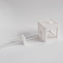 Glass Test Tube Ant Farm Set, 5-Color Housing Cubes with Formicarium, Scientific Observation Kit, 15x150mm Tubes, Educational Colony Habitat for Students White