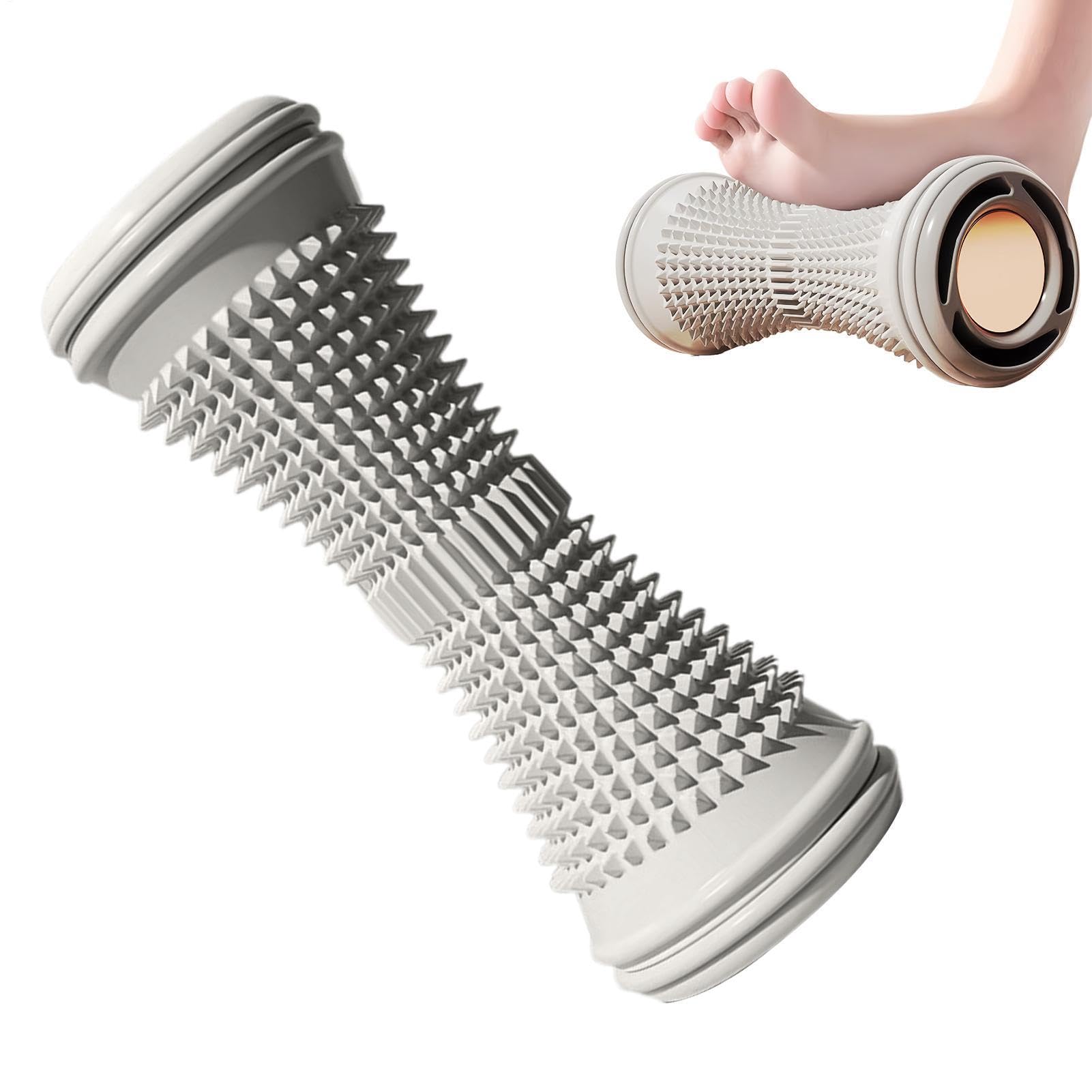Fußmassageroller Gewölbe-Fersen-Tiefengewebe-Triggerpunkt-Reflexzonen-Gerät | Fuß Rutschfestes Reflexzonenwerkzeug zum Stressabbau für Männer Frauen Hände Unterarme Schultern Rücken Nacken Hüften