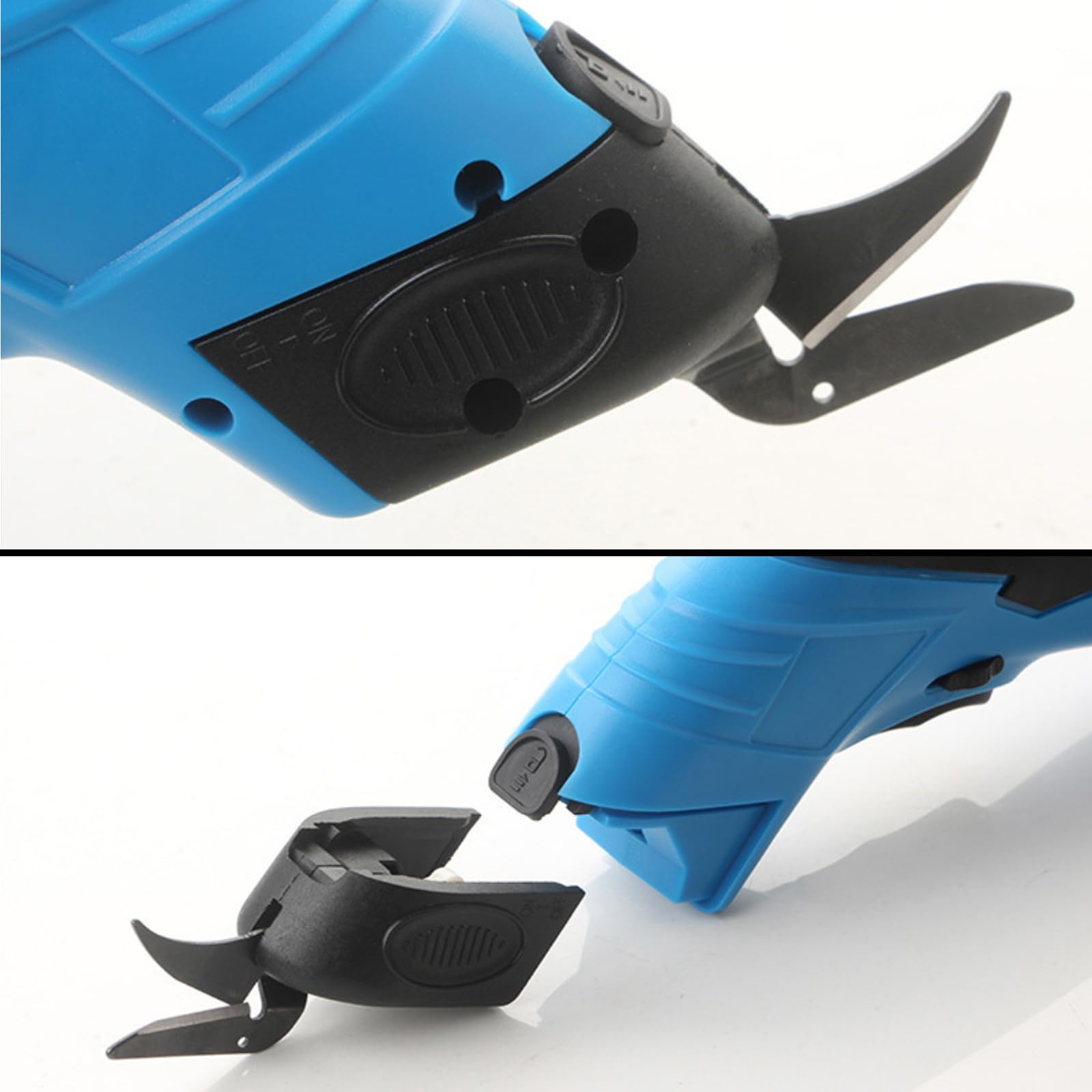 Tijeras Eléctricas, Tijeras De Costura 1500MAH Tijeras Electrica Costura Tijeras Electricista 3.6V Cortadora De Tela Y Cartón Herramientas Electricista Para Tela Para Cartón Cuero Alfombra PVC
