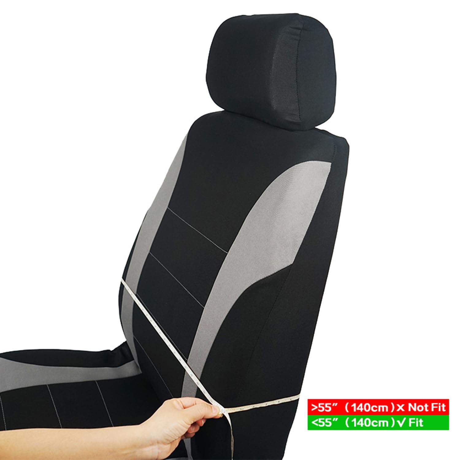 Voiture Ensembles Housses Siège pour KIA NIRO II (SG2) 2022 2023 2024 2025, Places Confortables Accessoires Auto Toutes Saisons Protection Couvre
