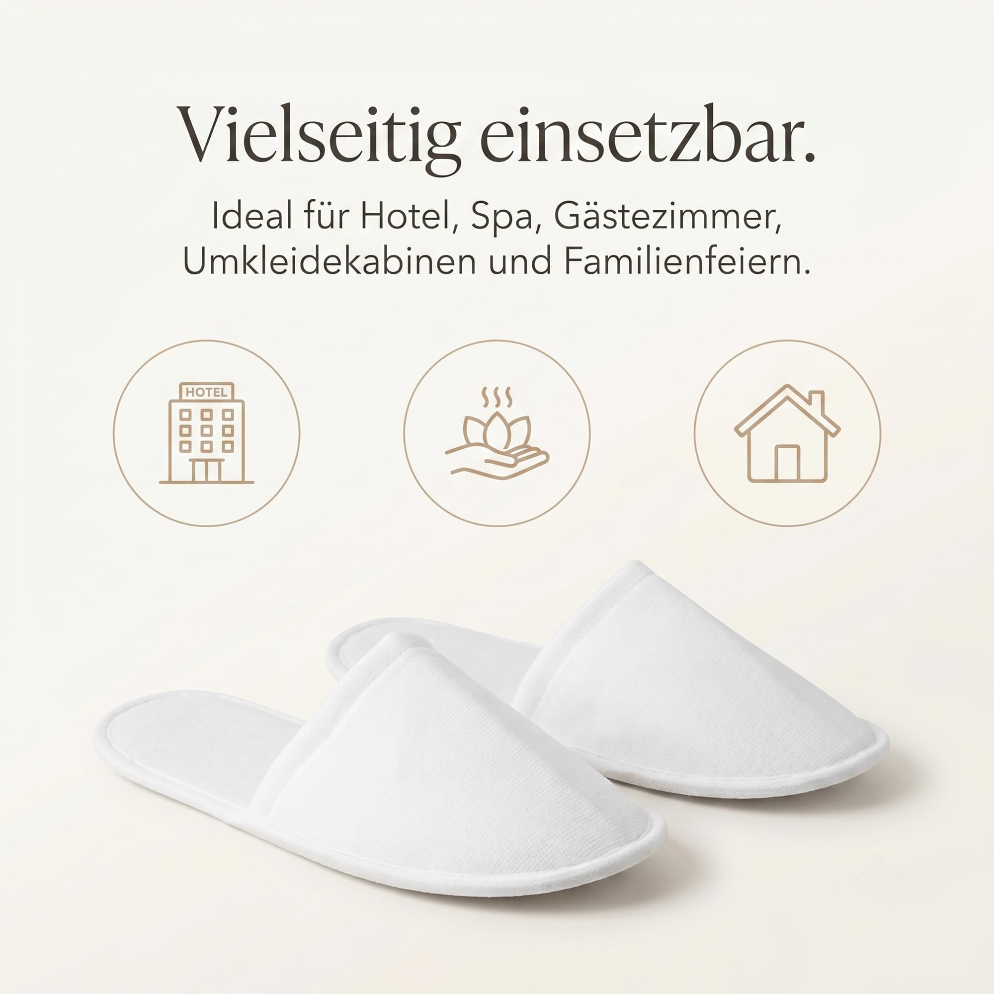 Juego de 50 pares de zapatillas desechables para hotel, zapatillas desechables de hotel, zapatillas desechables con dedos cerrados para hotel, spa, hogar, unisex, para hombre y mujer