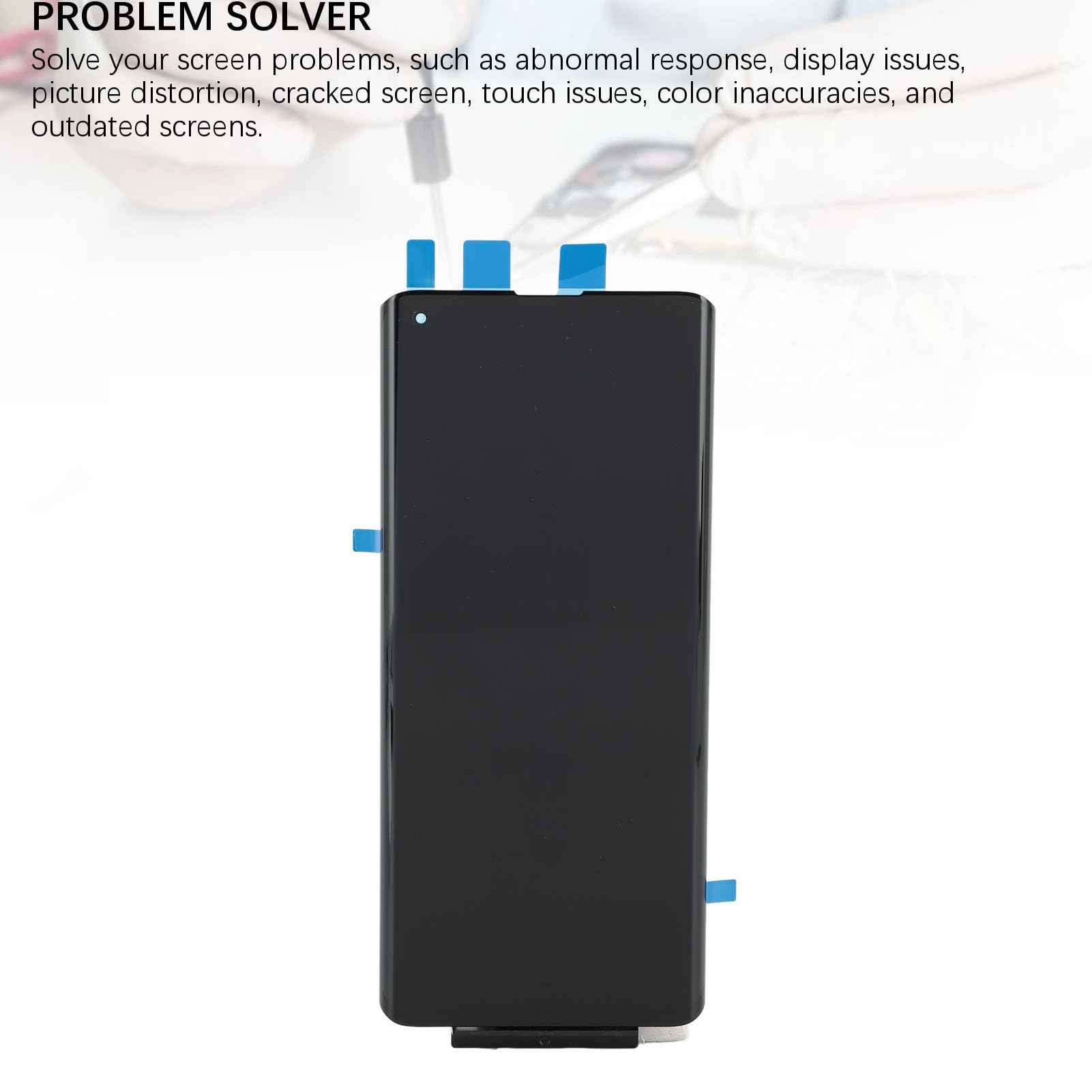 SENECESLI Gruppo Touch Screen Edge Plus: Kit di Sostituzione Affidabile per Problemi di Schermo, per Professionisti della Riparazione del Telefono