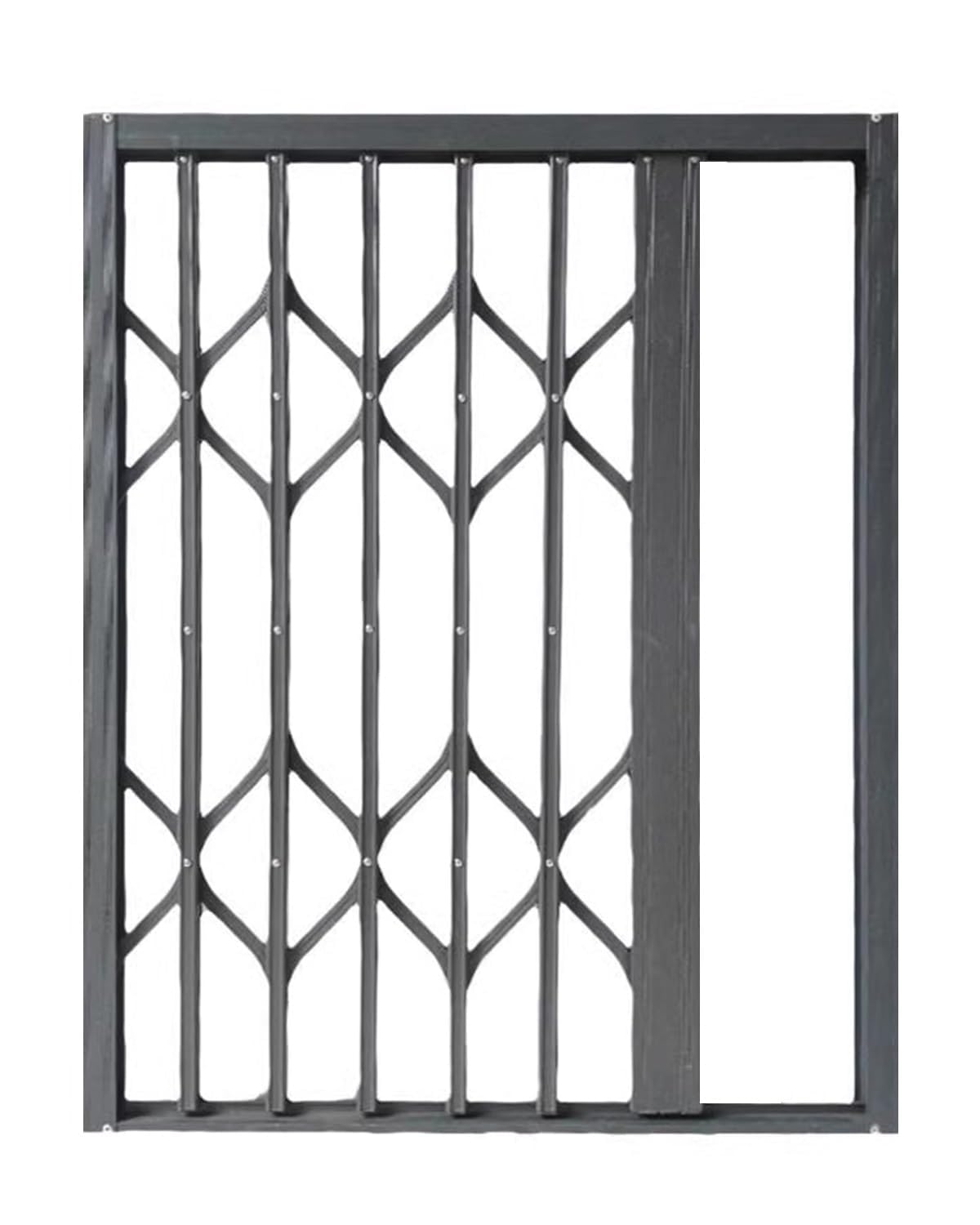 Rejilla extensible para ventana, protección contra robos, seguridad infantil, barras de seguridad ajustables de aluminio para evitar caídas