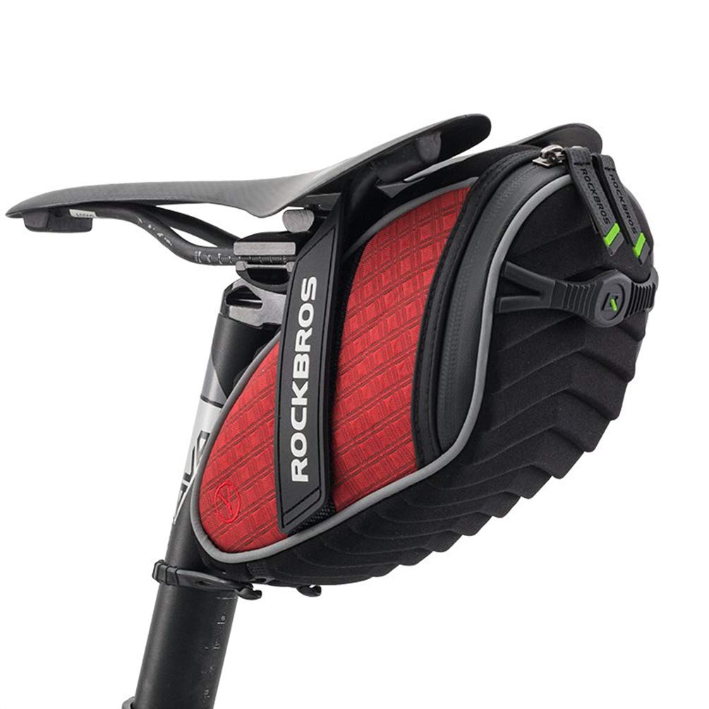 Bike Bell ROCKBROS Bike Saddle Bag Bike Seat Bag With Water Bottle