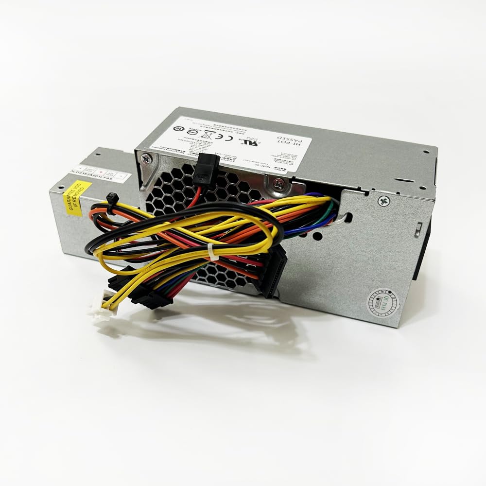 Computer-Netzteil-Transformator-Einheit, klein, 24-polig + 4-polig, 235 W, für Modell L235P-00 L235P-01 H235P-00 F235E-00 D235ES-00 AC235AS-00 für Dell OptiPlex 380 580S 760 780 960 980SFF