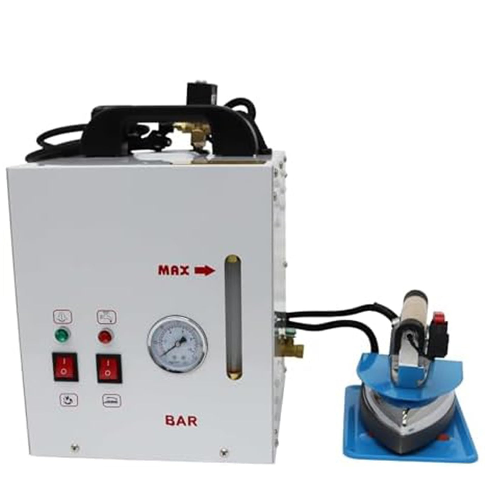 Plancha Vapor PortáTil 900W,EstacióN Planchado Profesional,Plancha Vapor Industrial EléCtrica 1600W con DepóSito Agua 4 L, Caldera Independiente Adecuada para Planchar Ropa
