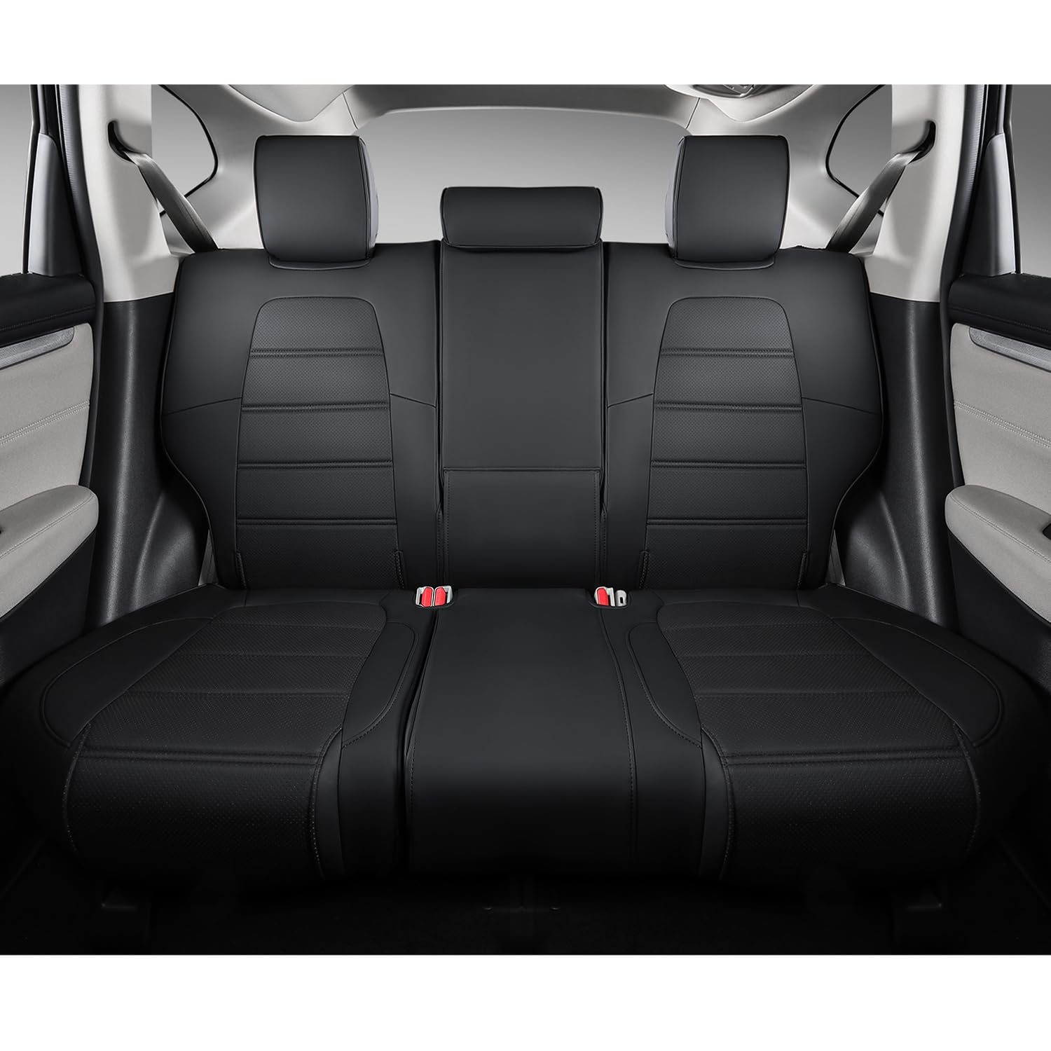 PTYYDS Car Seat Cover Compatible with 2017-2022 CRV Seat Cover Protector PU Leather Waterproof Protector Replacement for 2017-2022 CRV Accessories