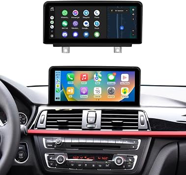 KOASON Linux Screen for BMW 3 sereis / 1 sereis F30 F31 F32 F33 F34 F35 F20 F21 F22 NBT Wired and Wireless Apple CarPlay Retrofit Android Auto 2012-2016 NBT