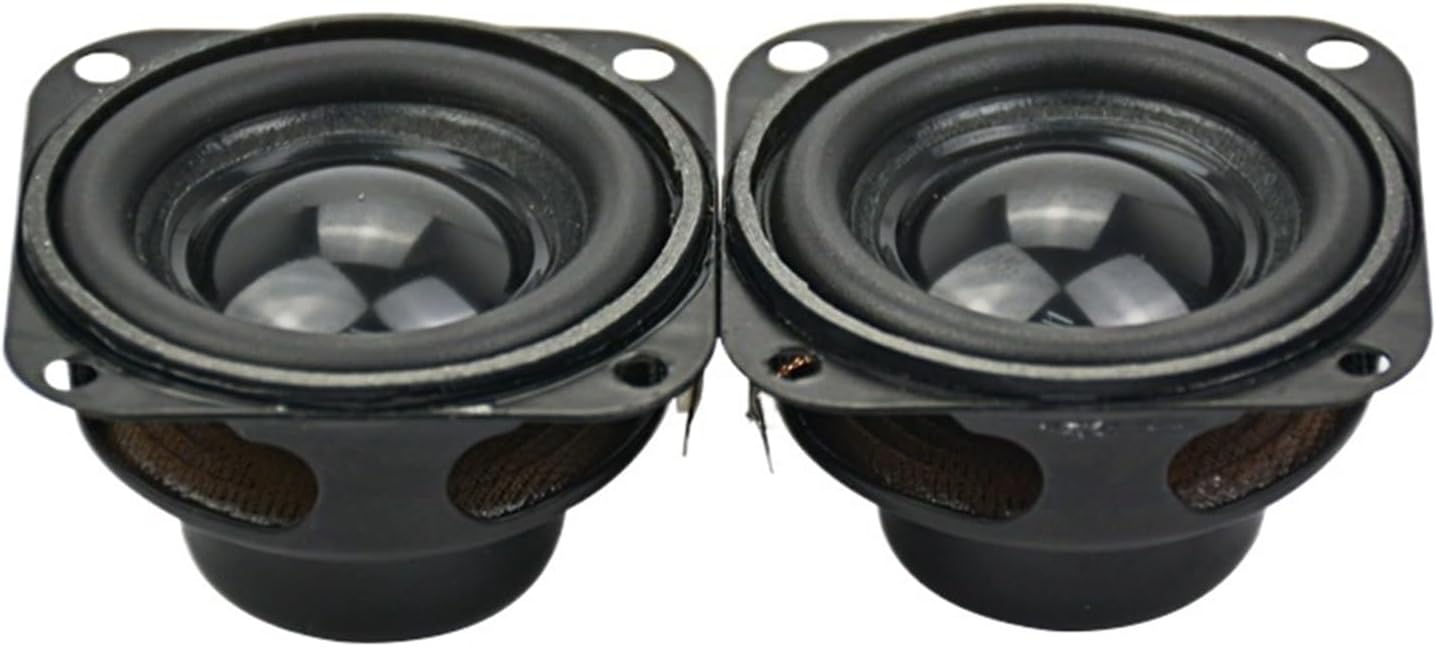 2Pcs Audio Speakers 1.5Inch 40MM 4Ohm 5W Internal Magnetic Bass Multimedia Speaker