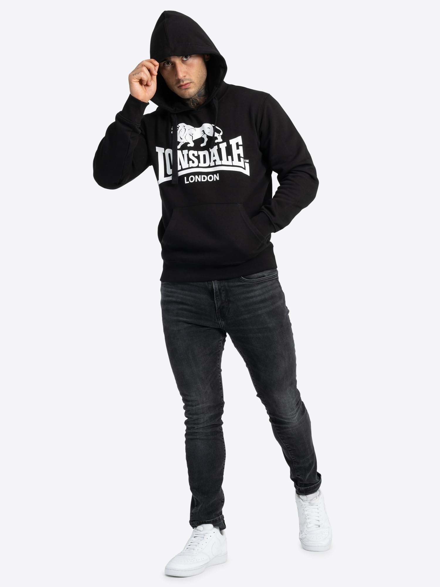 Lonsdale Gosport 2 Sudadera con Hombre (Pack de 1)