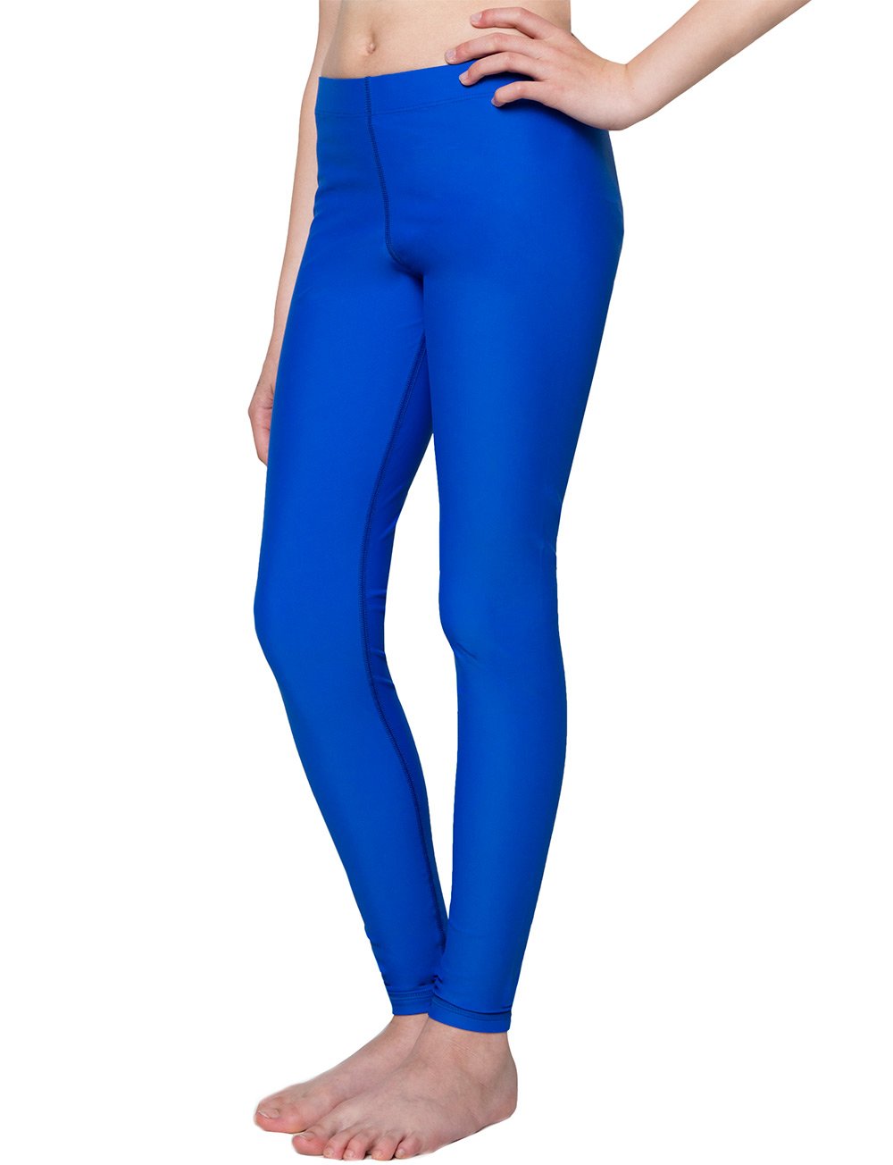 iQ-UV Schutz Leggings Kinder – Sport Leggings für Jungen und Mädchen aus recyceltem Material mit UPF 50+– Ideal als Gym Leggings oder Sporthose – Kinder Leggins für Fitness & Freizeit