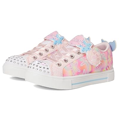 SKECHERS KIDS Twinkle Sparks Underwater Magic 314824L (Little Kid) Girls Shoes Light Pink/Multi