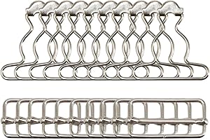 10 Sets Overall Suspenders Strap Fasteners for Men